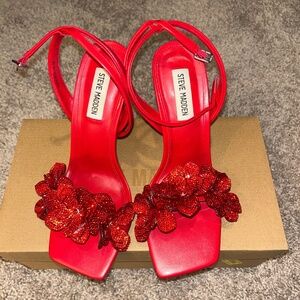 Steve Madden Red Heels
